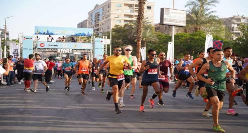  انطلاق النسخة التاسعة من ماراثون القاهرة تحت شعار RunWithIt